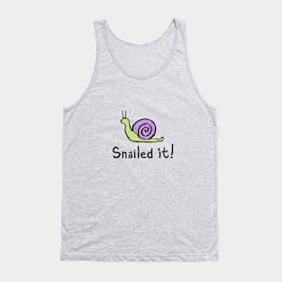 Snailed It! Tank Top